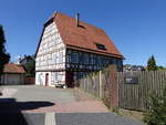 Wimsheim, historisches Pfarrkirche in der Kirchgasse (01.07.2018)