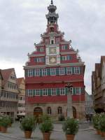 Esslingen, Altes Rathaus, erbaut 1420 als stdtisches Kauf- und Steuerhaus (11.08.2008)