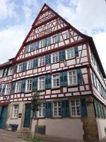 Brackenheim, Alte Schule, erbaut von 1608 bis 1610 durch Baumeister Hans Reiss (24.07.2016)