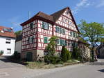 Auenstein, historisches Fachwerkhaus in der Hauptstr.