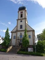 Kochertrn, Maria Himmelfahrt Kirche, erbaut 1752 durch den Deutschen Ritterorden (29.04.2018)