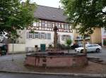 Marktbrunnen von Heidelsheim (25.05.2015)