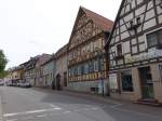 stringen, Fachwerkhuser an der Hauptstrae (31.05.2015)