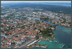 Blick aus sd-stlicher Richtung auf Konstanz.