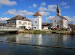 Beuren an der Asch, Pfarrhaus und St.