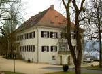 Schloss Marbach auf der Halbinsel Hri am Untersee, neu erbaut 1829 durch Graf de   Grimaudet (23.02.2014)