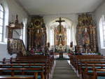 Rorgenwies, barocke Altre von 1720 in der Wallfahrtskirche St.