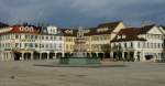 Der Marktplatz von Ludwigsburg.