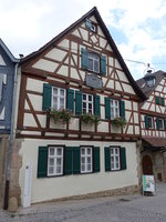 Marbach, Geburtshaus von Schiller in der Niklastorstrae (26.06.2016)