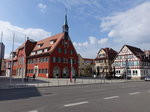 Asperg, altes Rathaus am Marktplatz (10.04.2016)