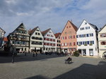 Huser am Marktplatz von Markgrningen (10.04.2016)