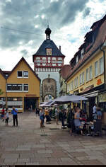 Das Untere Tor in der Hauptstrae von Bietigheim-Bissingen.