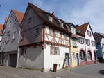 Tauberbischofsheim, Huserzeile in der unteren Gasse (15.04.2018)