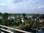 Kehl, Blick vom Weitannenturm ber den Rhein nach Straburg, Sept.2006