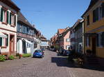 Ettenheim, Blick in die Zunftgasse in der historischen Altstadt (14.08.2016)