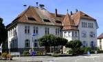 Bohlsbach, das 1913-14 erbaute Rathaus, die Gemeinde mit ca.