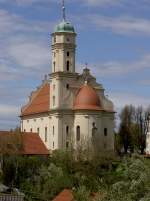 Hohenstadt, Schlosskirche, erbaut 1711 von Christian Jochum (26.04.2012)