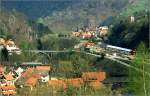 Blick ins Murgtal bei Forbach.