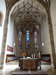 Backnang, sptgotischer Chor der Siftskirche St.