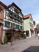 Wiesloch, Fachwerkhaus in der Hauptstrae (31.05.2015)