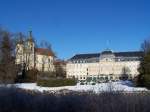 Schloss Frstenberg und Sankt-Johan Kirche.