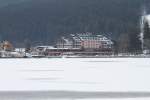 Titisee am 17.03.2013 um 14:14h, ein leicht nebliger Tag.