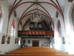 Hammereisenbach, Orgelempore in der kath.