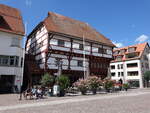 Bad Saulgau, Haus am Markt am Marktplatz (10.07.2022)