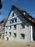 Pfullendorf, das ehemalige Zunfthaus der Bcker von 1722, Aug.2012