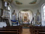 Boll, barocker Innenraum der Pfarrkirche St.