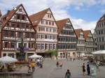 Tbingen, Fachwerkhuser am Marktplatz (03.08.2008)