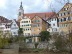 Blick von der Platanenallee auf Tbingen, 13.4.2013