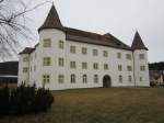 Oberes Schloss Immendingen,von 1409 bis 1531 im Besitz der Herren von Almenshofen,  ab 1807 im Besitz des Hauses Frstenberg, seit 1963 Rathaus (16.02.2014) 
