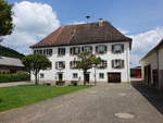 Aulfingen, historisches Rathaus am Schloplatz, erbaut im 17.