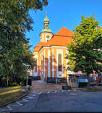 Mehr als einen Hingucker wert, vor allem von innen, ist die katholische Kirche Mari Himmelfahrt in Tiengen (Waldshut-Tiengen).