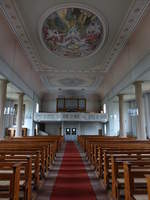 Unterlauchringen, Orgelempore in der kath.