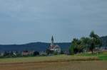 Blick auf Heiligenzimmern im Zollernalbkreis gelegen, Juli 2011