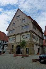 Rosenfeld, das  Ursulahaus , Geburtshaus der Ursula von Rosenfeld, Stammmutter der Badischen Groherzge, Juli 2011