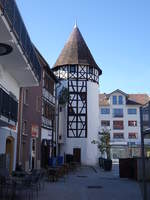 Albstadt-Ebingen, Brgerturm am Brgerturmplatz (21.05.2017)