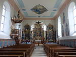 Schrzingen, barocke Altre mit Altarbildern von Joseph Firtmair in der St.