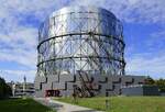 Pforzheim, das ehemalige Gasometer, wird heute zur Pr�sentation von Rundgem�lden genutzt, z.Z.