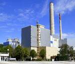Pforzheim, das Heizkraftwerk, Projektbeginn war 1953, schrittweiser Aufbau bis 2021, Sept.2026