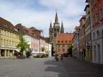 Ansbach, Martin Luther Platz mit St.
