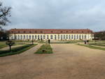 Orangerie von Ansbach an der Promenade gesehen vom Hofgarten aus am 15.- Mrz 2017.