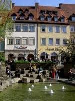 Bamberg, Häuser am Obstmarkt (13.04.2014)
