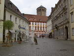 Bayreuth, Huser und Schloturm in der Kanzleistrae (21.04.2012)