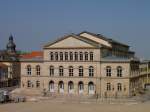 Coburg, Landestheater am Schloplatz, erffnet 1840 mit 700 Zuschauerpltzen   (29.04.2007)