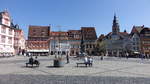 Coburg, Ansicht auf den Markt und die Ev.