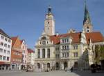 Ingolstadt, Rathaus und St.