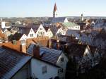 Kaufbeuren, Ausblick auf die Altstadt mit St.